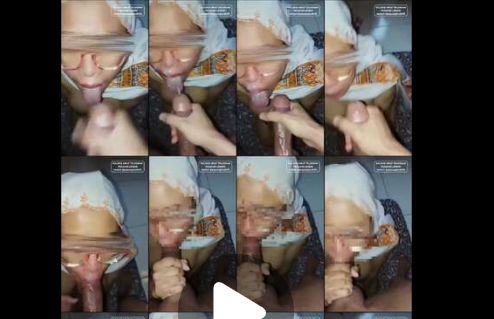Di Sepongin Cewek Jilbab Masih Pake Mukena