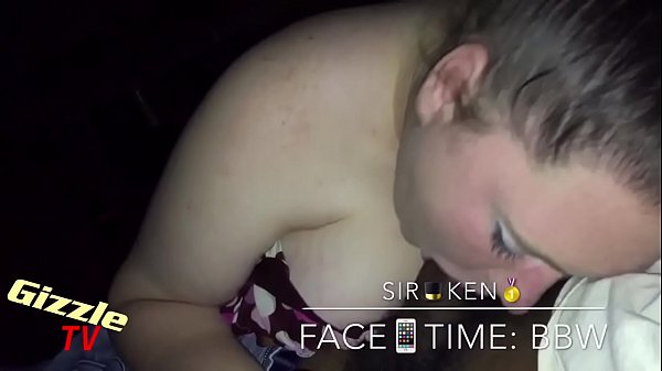 Fat BBW sucking cock